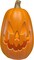 Innovations HW1030 15-Inch LED Lighted Pumpkin – Battery-Operated Jack-O-Lantern with 8-Hour Timer, Indoor & Outdoor Halloween & Thanksgiving Decoration